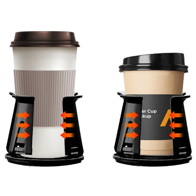 Car Beverage Holder Adhesive Cup Storage Rack Cup Bottle Holder Multifunction Drink Rack 1/2Pcs