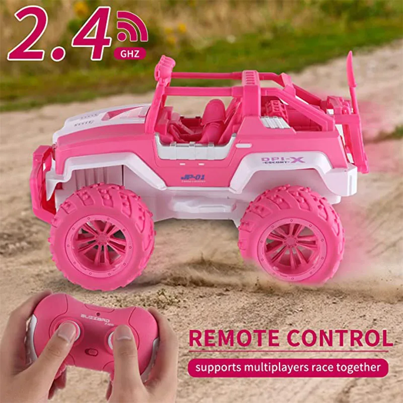 Carro de controle remoto, carro RC off-road de 2,4 GHz, carro de acrobacias  off-road todo terreno 1:20, presente de brinquedo de aniversário, Halloween  e Natal para meninos, meninas e adultos - Temu