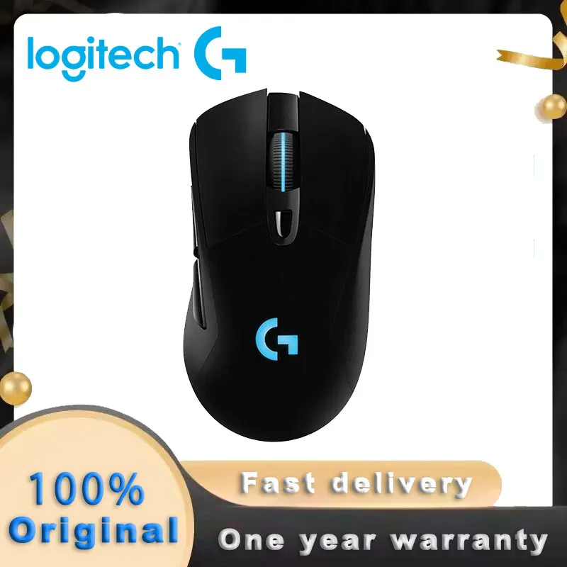 로지텍 G703 기계식 게이밍 마우스, RGB 25K 히어로 25600DPI, 유선 ..