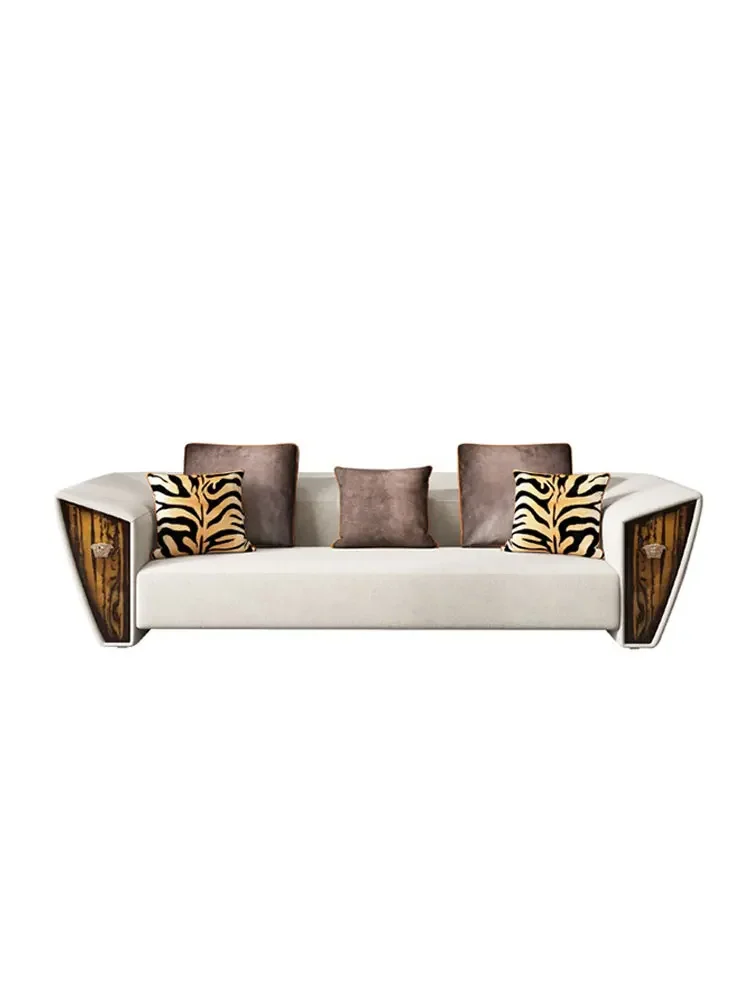 High-end light luxury furniture Italian series coffee table TV cabinet piano lacquered floor cabinet Bedroom customized