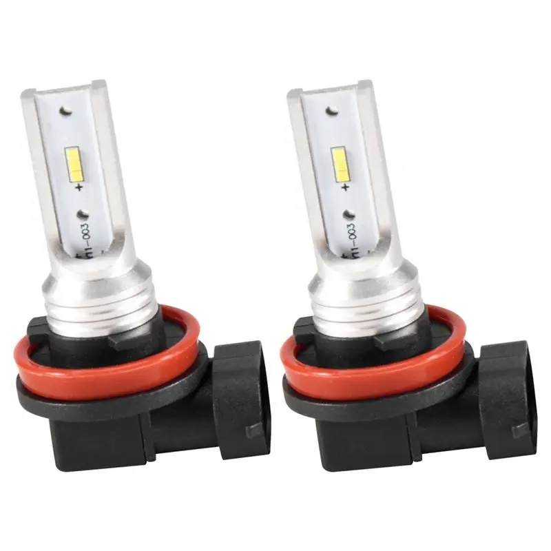 4개 H8 H11 H16 Led 안개등 전구, H16 Led 안개등 고출력 Csp-Y11, 쿨 화이트 6500K