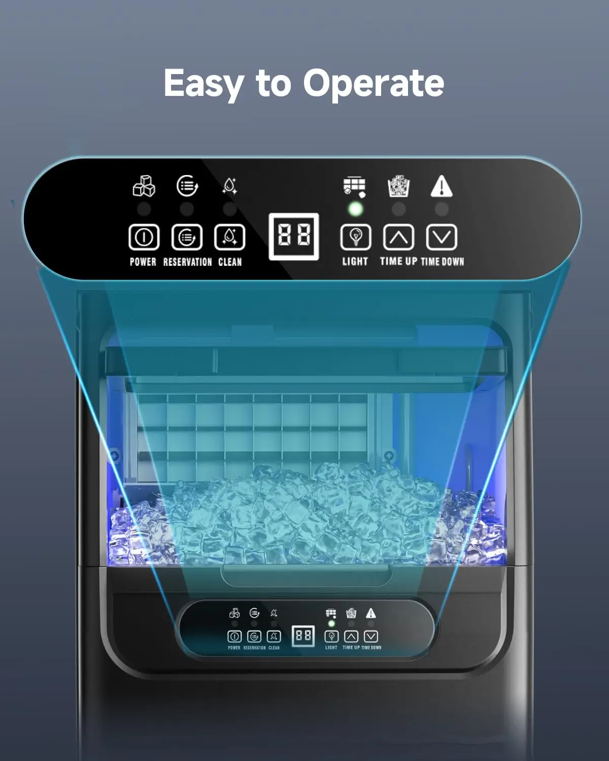 80LB Commercial Ice Maker 4