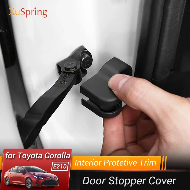 Car Styling Door Stop Cover Exterior Stopper Protection for Toyota Corolla E210 12th
