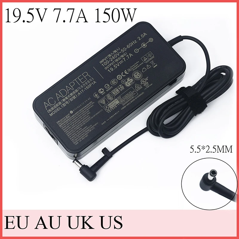 

for ASUS 19.5V 7.7A AC Adapter Charger A17-150P1A ADP-120ZB BB ADP-150NB D Power Supply G71 G72G G74 G73