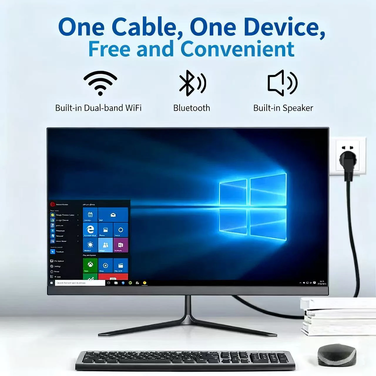22 Inch All in One PC Desktop Computer 4