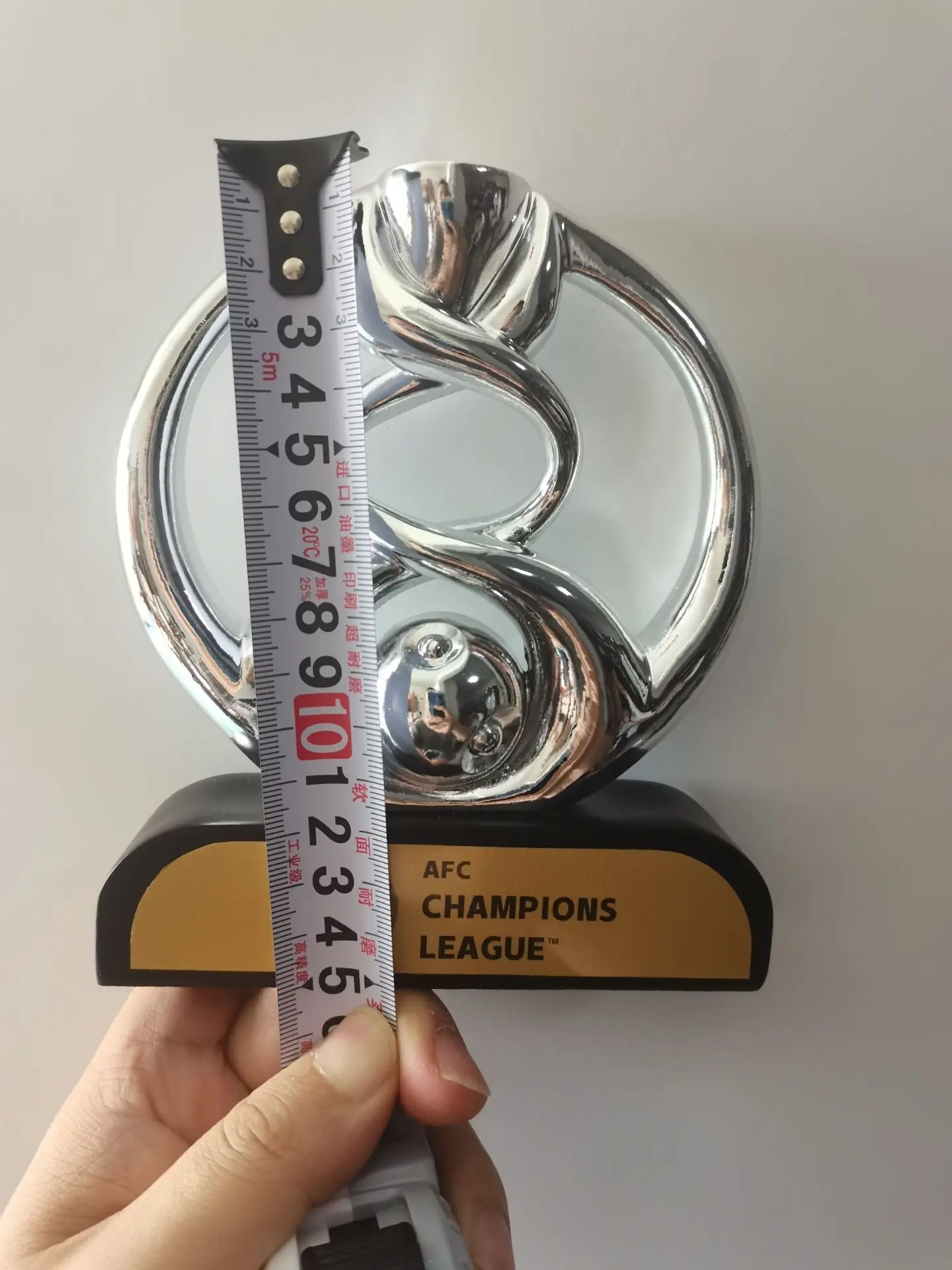 small size 15 cm Asia champions trophy football club Soccer Souvenirs Award football Souvenirs decoration Collection gift