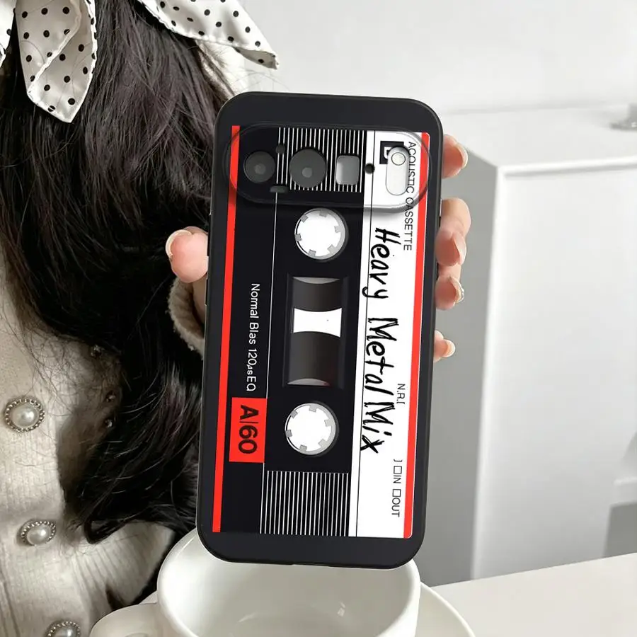 Retro Cassette Design Phone Cover Case