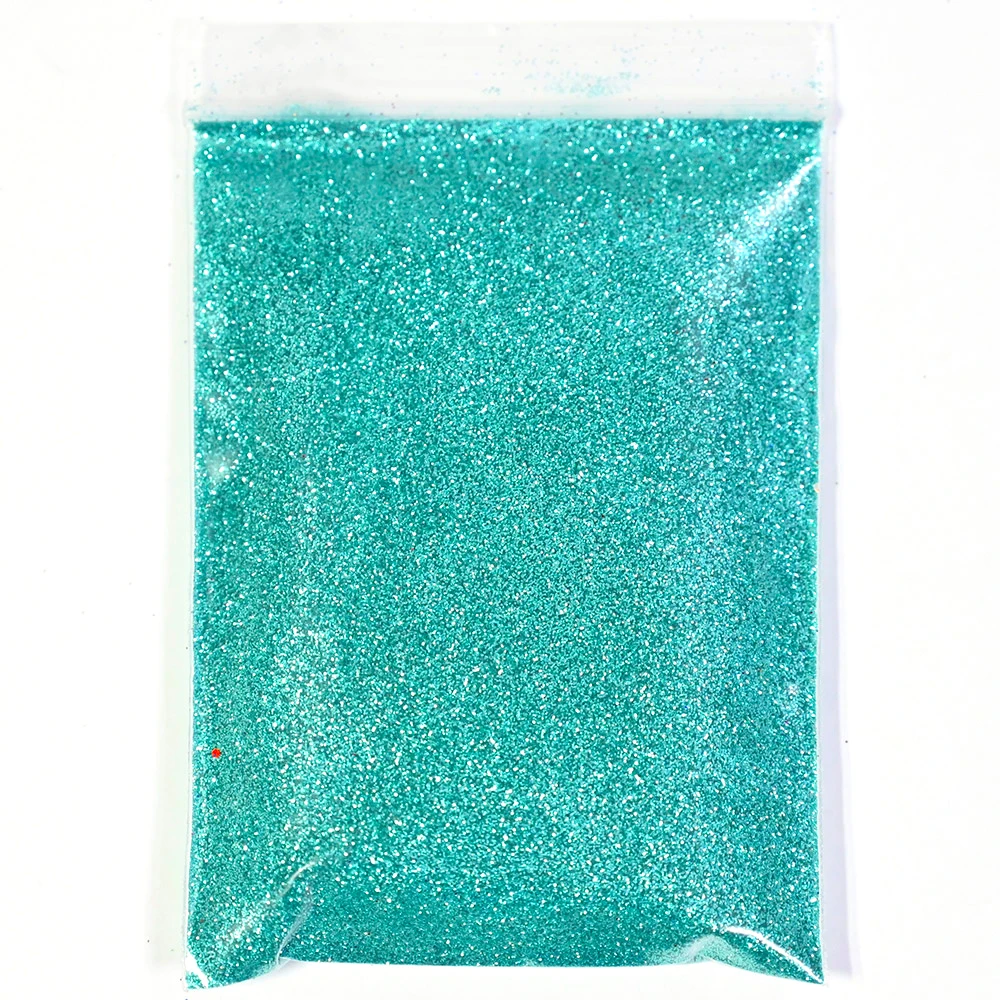 Laser Silver Holographic Chrome Nail Powder - Extra-Fine Glitter for Mirror Effect Nail Art, 50g