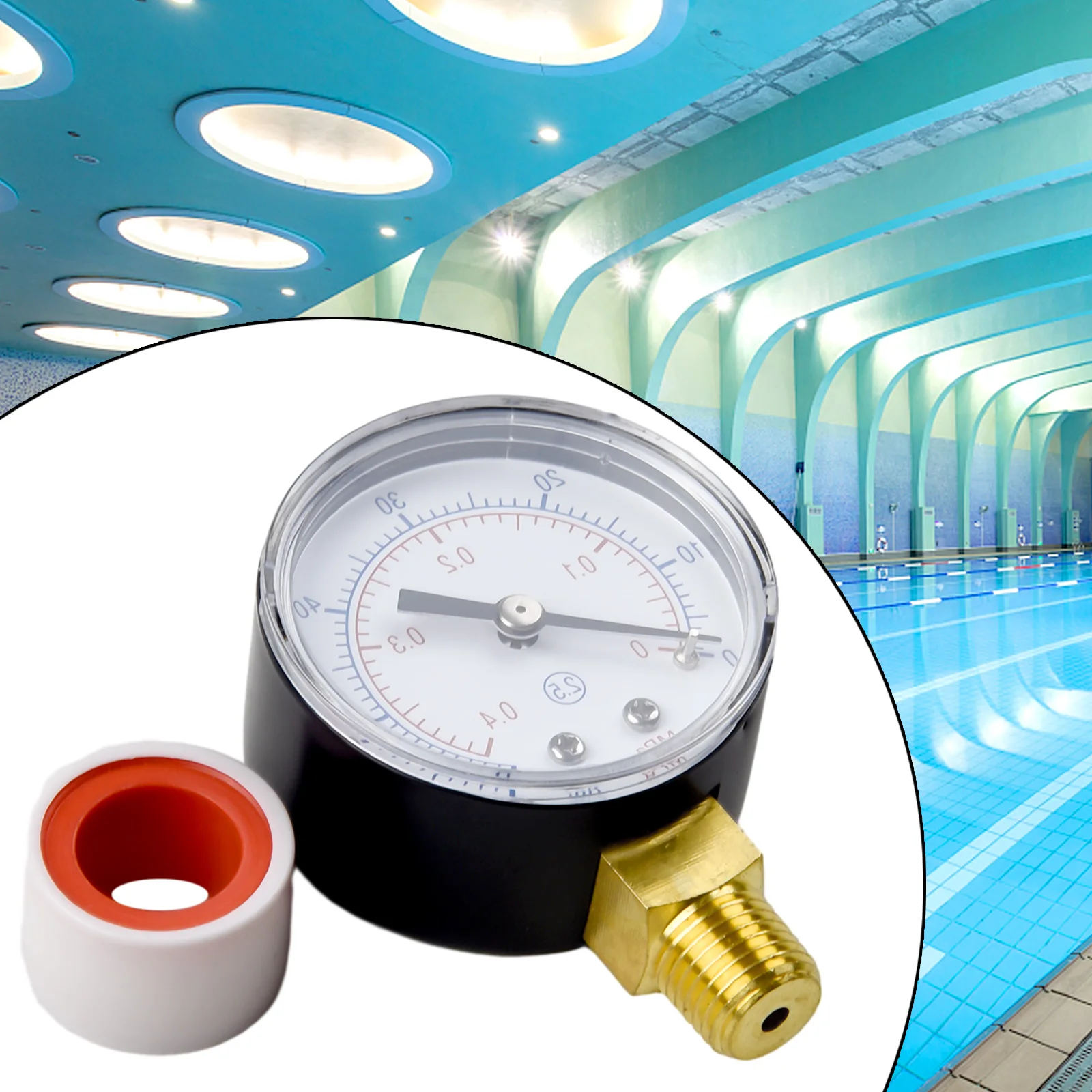 정확하고 신뢰할 수 있는 ECX270861 박스형 압력 게이지, 헤이워드 샌드 풀 필터용, S220T, S220T2 등과 호환 가능