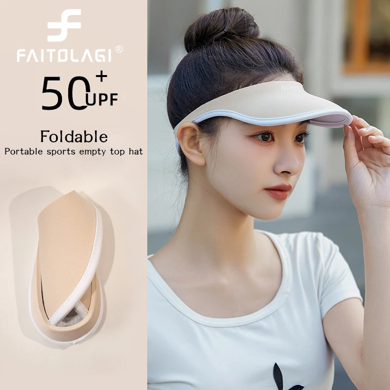 2023 New Summer Breathable Sun Hats for Women Adjustable UV Protection  Visor Outdoor Sports Fashion Sunscreen Cap - AliExpress