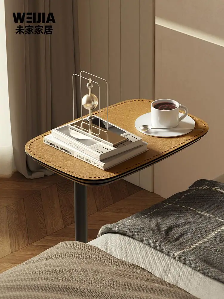 Modern Simple Coffee Table Small Table Sofa Side Living Room Creative Rotating Coffee Bedside Storage Rack