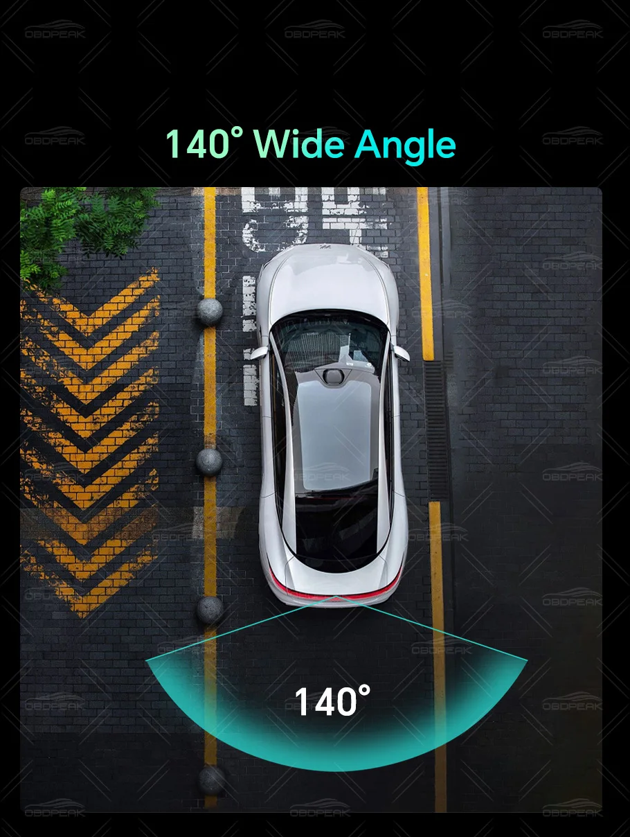 1920*1080P RearView Camera 6M/10M/15M Car and Truck Universal Night Vision Camer