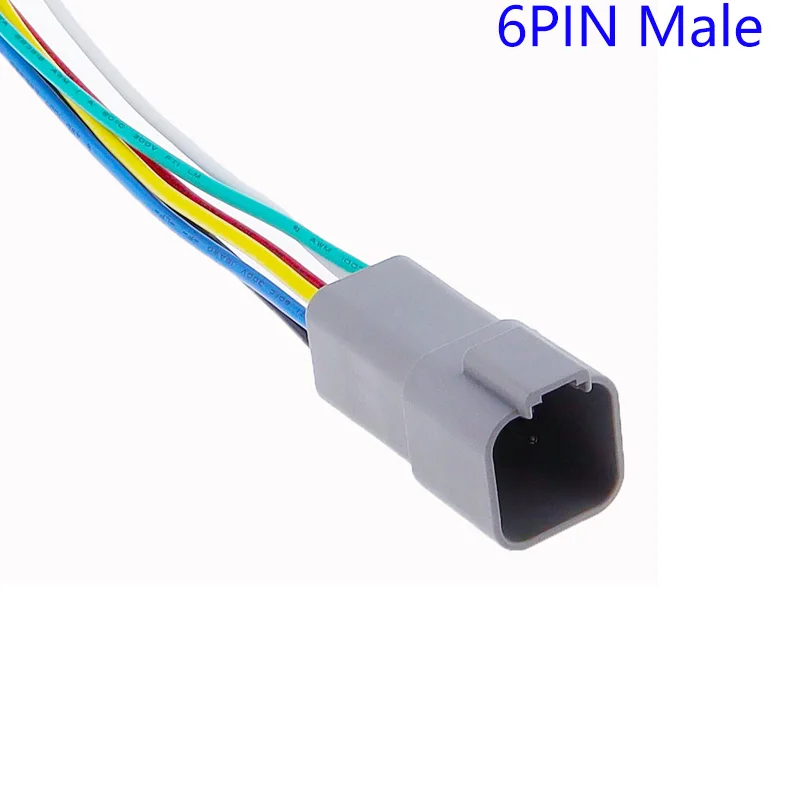 6PIN Male