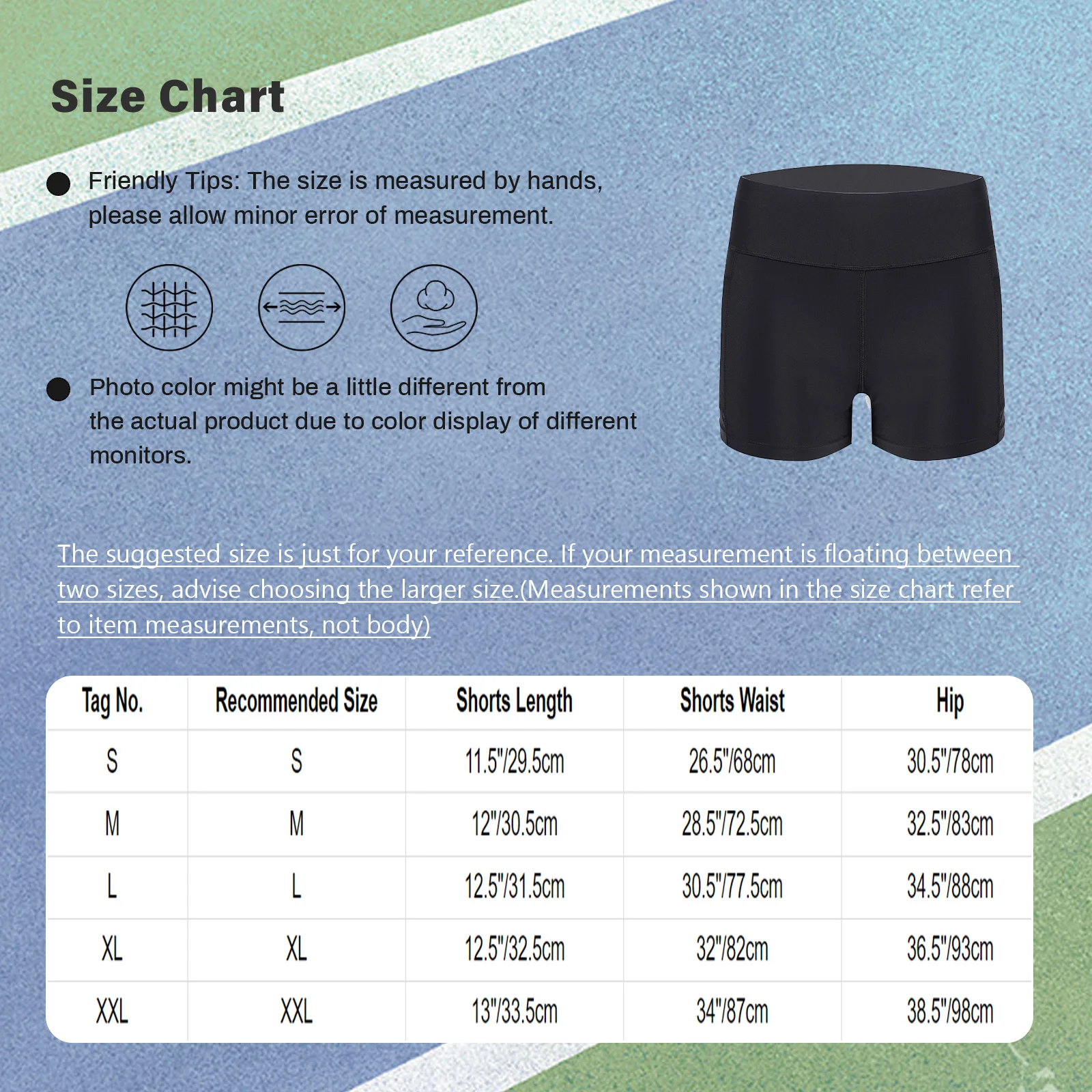 Women High Waist Shorts Quick-Drying Breathable Solid Color Elastic Waistband Shorts With Pockets for Gymnastics Tennis Sports