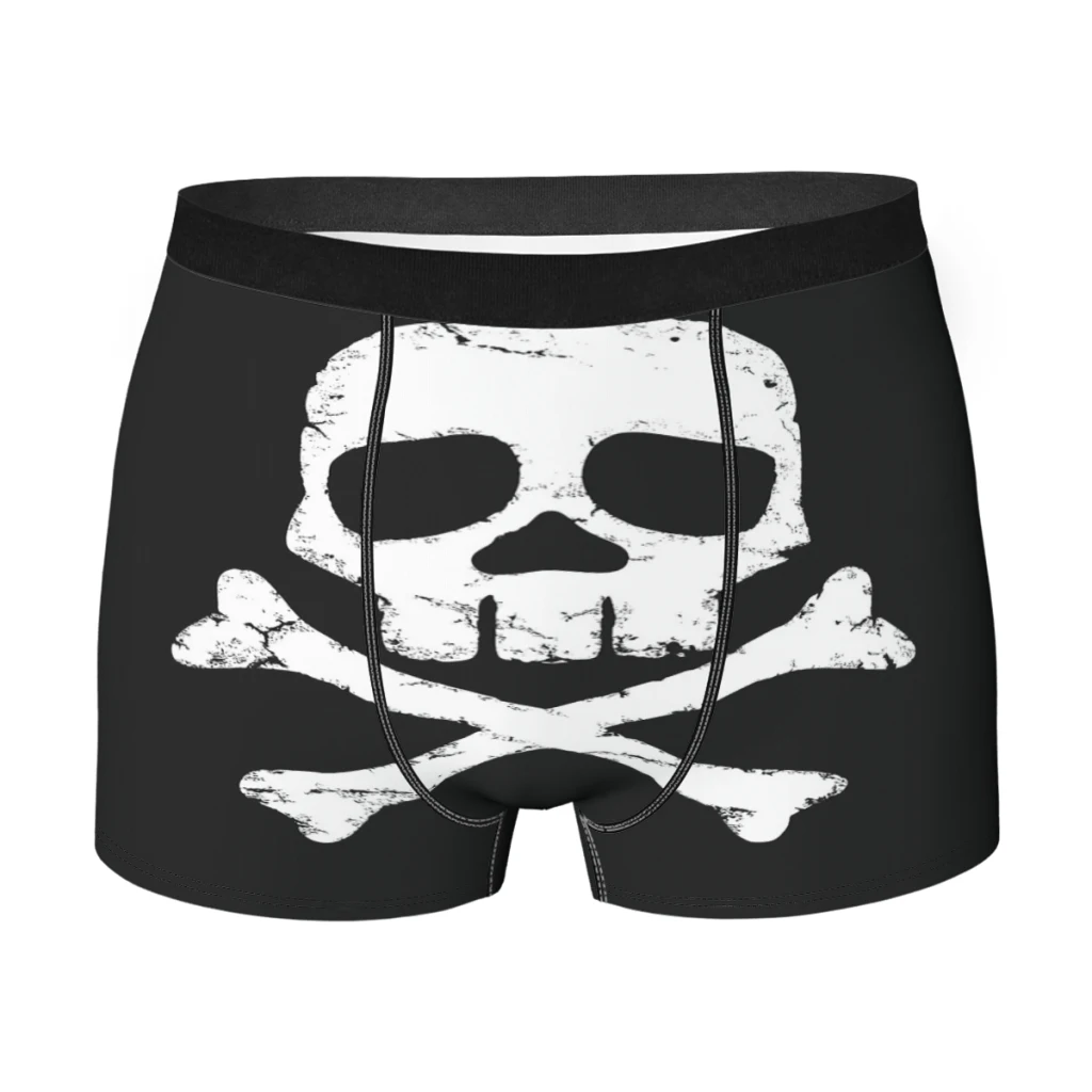 Captain Harlock Skull Mutande Homme Mutandine Intimo Maschile Pantaloncini Comodi Slip Boxer