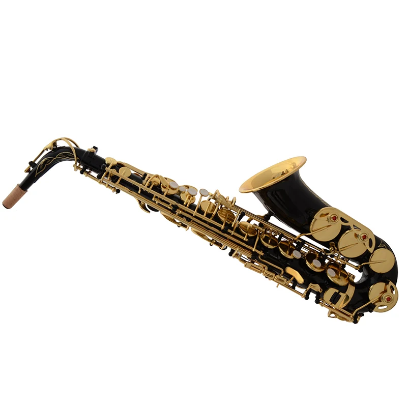 

High Quality Baritone Saxophone E Flat Brass Plated Professional Woodwind Instrument With Case Sax Accessories Free Shipping