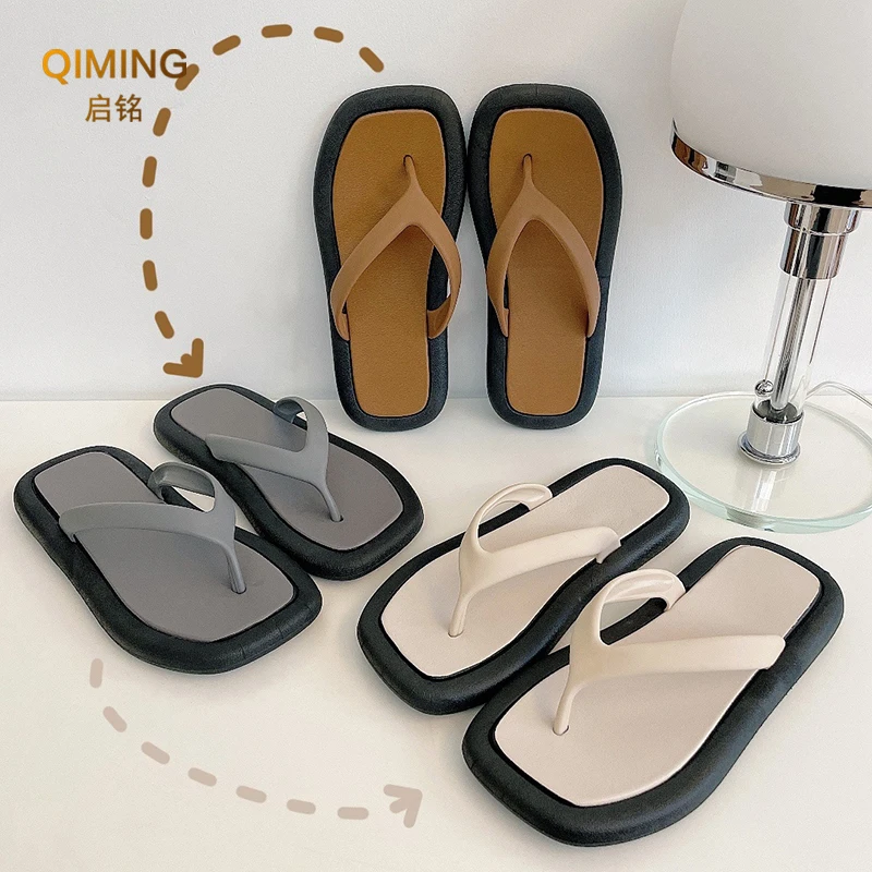 

Тапки женские сетчатые, простая повседневная пляжная обувь на плоской подошве, с застежкой, летние, красные