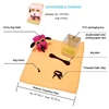 1Pc Cute Dog Cake Shape & Sun Glasses Superfine Fiber Towel, Mother's Day Children's Day Wedding Gifts, Friend Birthday Present 6