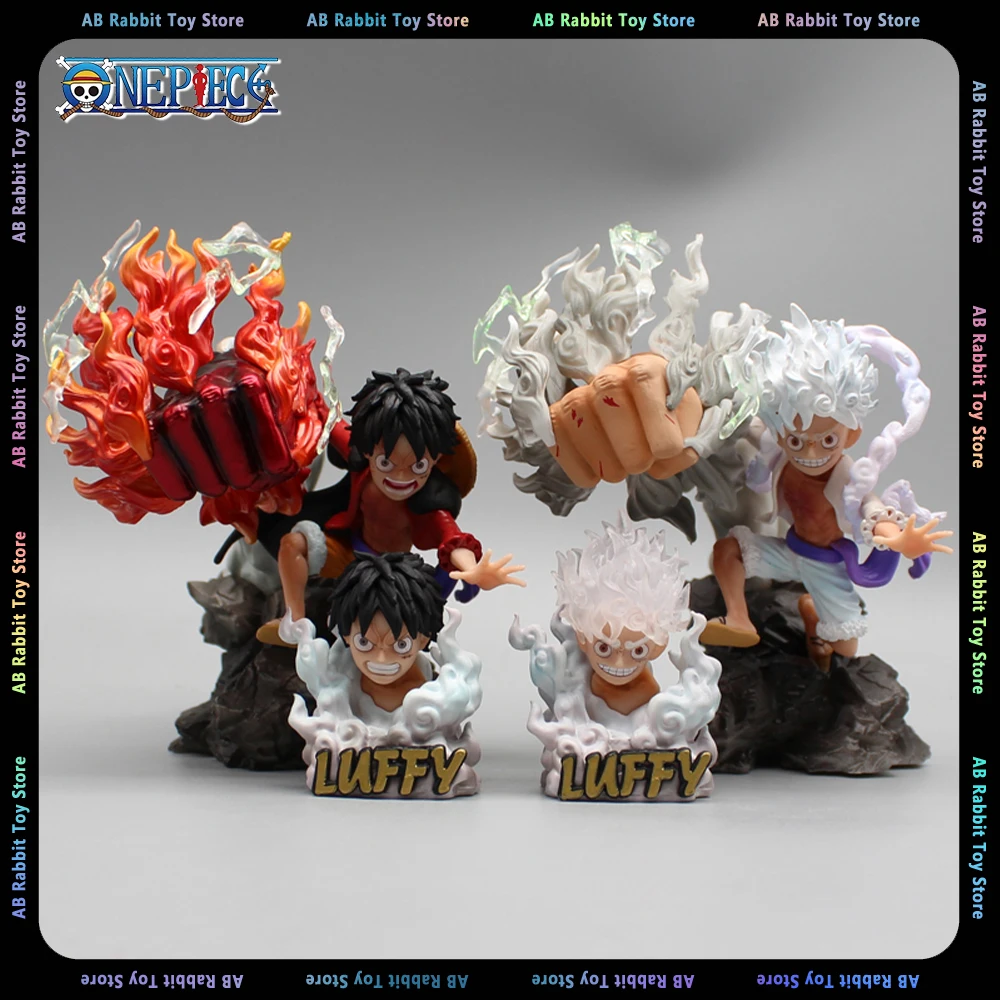 

Цельная аниме-фигурка Ника Луффи, фигурки Луффи, один кусок, Gk 12,5 см, милая ПВХ Коллекционная комната, декоративная модель, игрушечная кукла