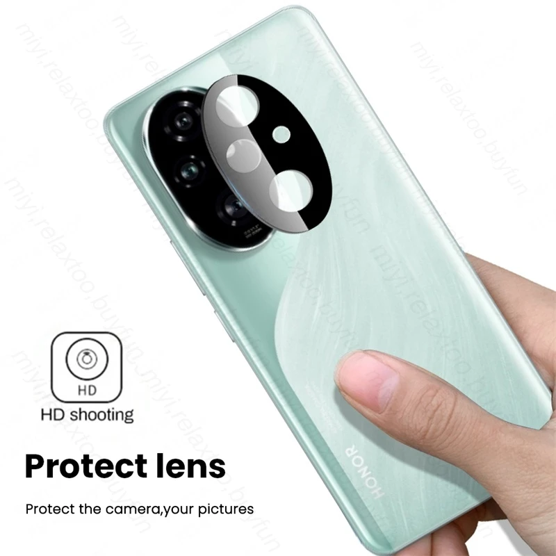 3D Curved Glass Camera Protector For Honor200 2PCS