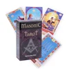 Masonic Tarot Deck Cards Patricio Diaz Silva Esoteric Fortune Telling Tarot 78 Pcs Cards 10.3*6cm 1