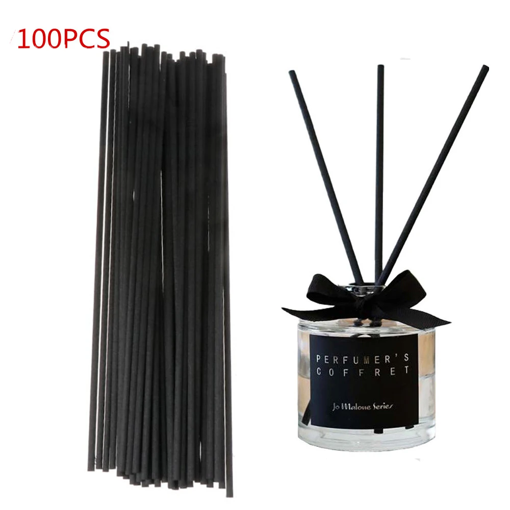 

100Pcs 3mm Aroma Diffuser Replacement Rattan Reed Sticks Air Freshener Aromatherapy Aroma Stick Oil Diffuser Refill Sticks