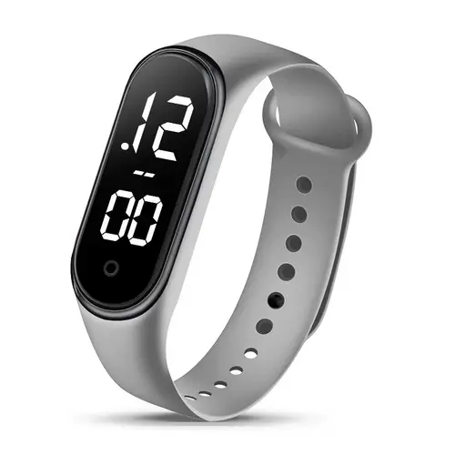 Rubber Luminous Waterproof LED Children's Electronic Watch Casual Fashion Creative Outdoor Sports Student Electronic Watches - Image 14