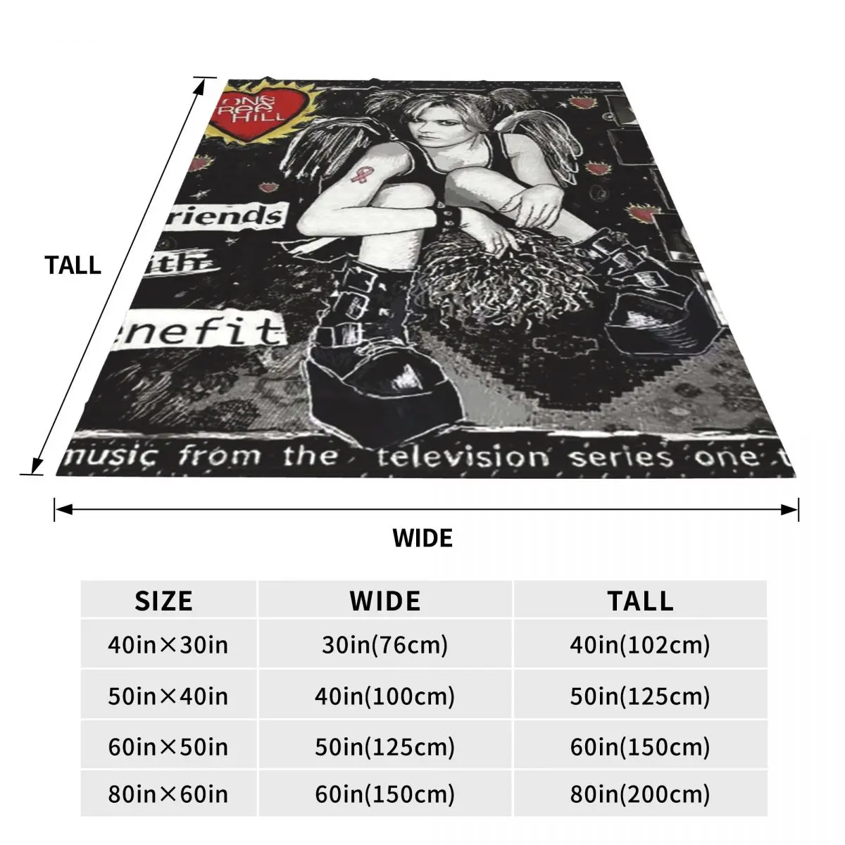 One Tree Hill Friends With Benefit Blanket Flannel Breathable Sofa Throw Blankets For Home Bedroom Outdoor Throws Bedspread 3