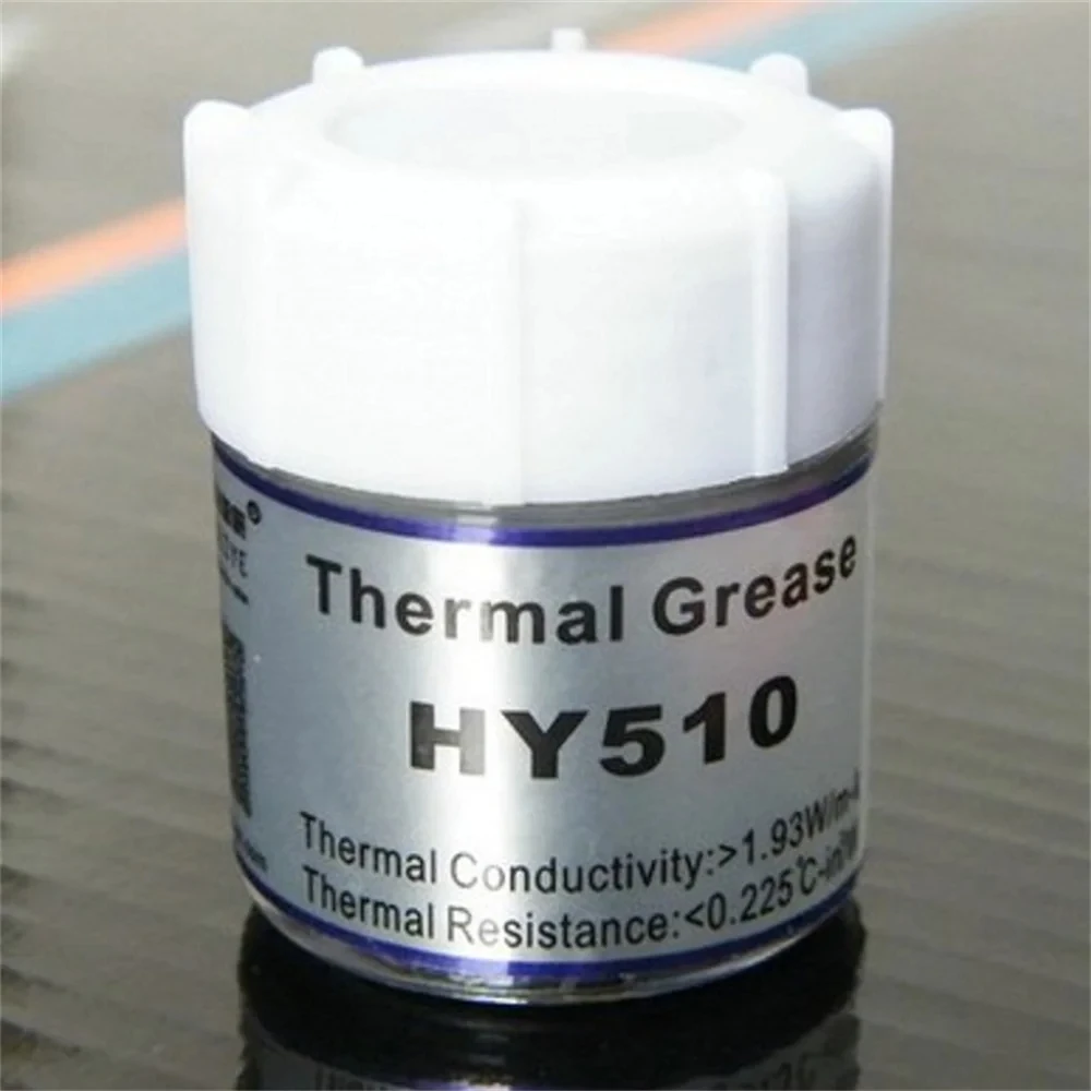 10g/25g Silicone Thermal Paste 1.93W/m-k HY510 Heat Transfer Grease Heat Sink CPU GPU Chipset Notebook Computer Cooling Syringe thermal paste thermal glue