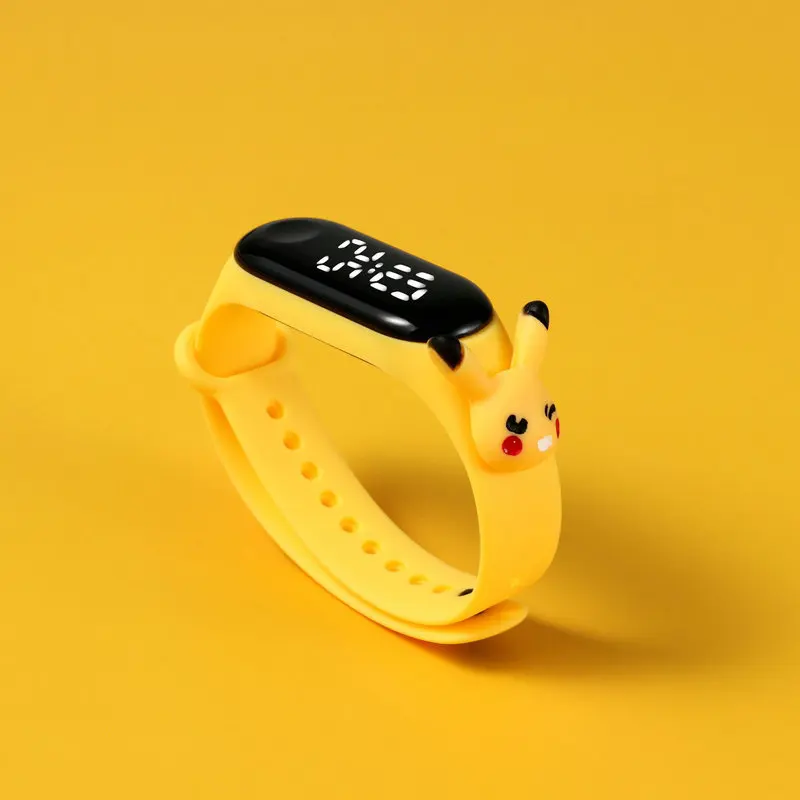 

Cartoon Silicone Strap Sports Watch For Kids Children Waterproof Led Digital Watch Fashion Teen Boys Girls WristWatch Unisex