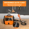HITBOX Mig Welding Machine Synergy HBM1200 Semi-Automatic 3 in 1 Inverter Tig Argon Arc MIG Gas-Less Soldering Welder 110V 220V 4