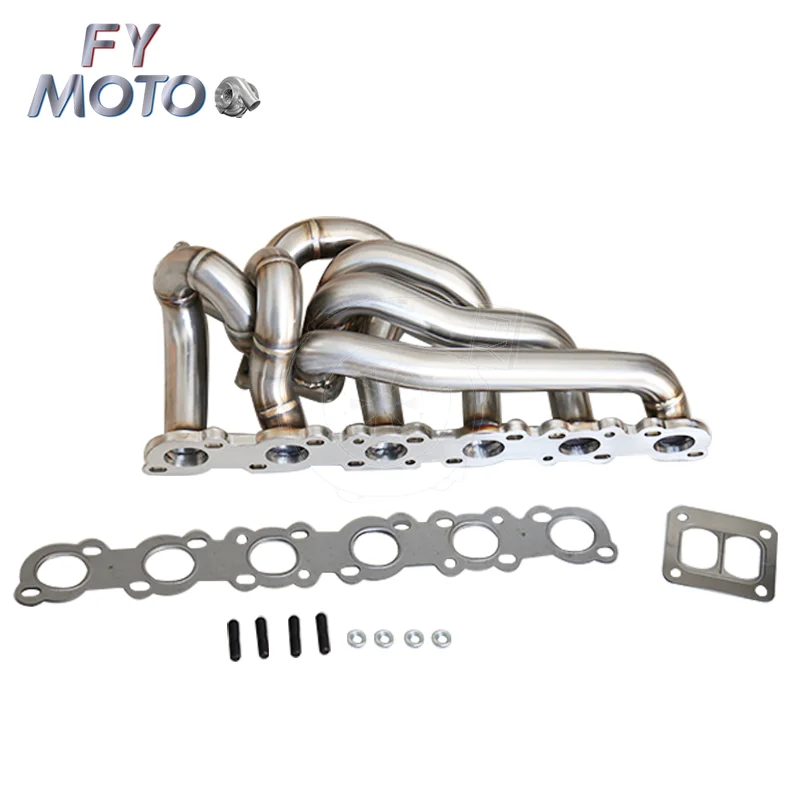 RB20 RB25 RB26 DET T4 Top Mount Turbo Manifold For Nissan GTR 44mm Twin Scroll