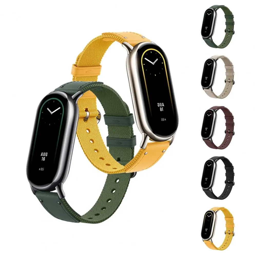 

Watch Strap Waterproof Silicone Strap Comfortable Durable Stylish Replacement Wristband for Smart Band 8