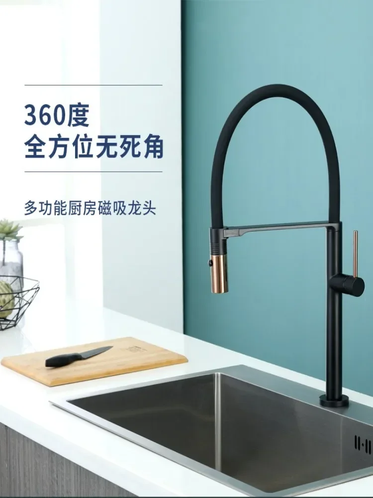 

Kitchen universal rotating faucet sink