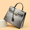 2025 Premium Women's Solid Color Shopper Bag - Designer Leather Crossbody With Parisian-Inspired Hardware 6