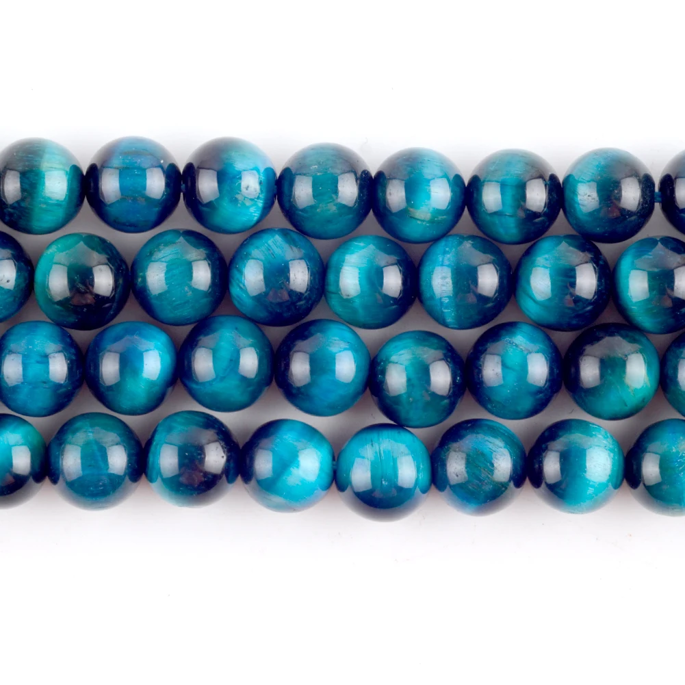 45 Stil Natursteinperlen Achate Amethyste Turuoqises Amazonit Runde Perlen für Schmuckherstellung Diy Armbänder 4/6/8/10mm 15'' – Detail 4