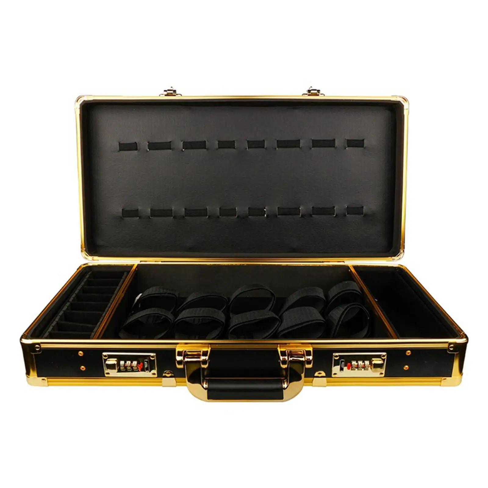 

Barber Carrying Case Toolbox Storage Box for Stylists Makeup Artist