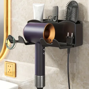 Wall Mounted Hair Dryer Holder 1
