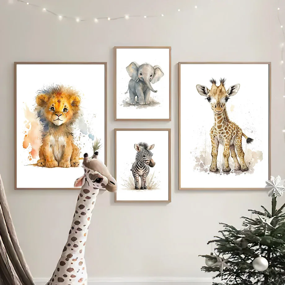 Baby Animal Posters Decor Dream Home
