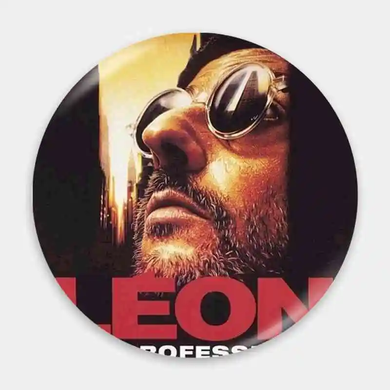 

Классический фильм Leon винтажный значок брошь якорь периферийная булавка креативный подарок для друга школьная сумка Персонализированная жесть для шляпы
