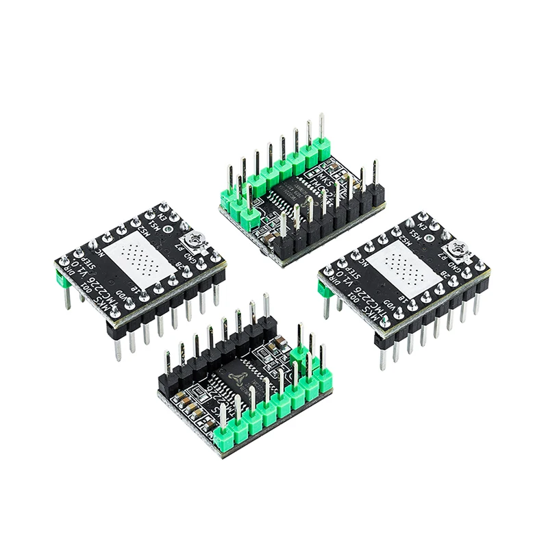 5PCS MKS TMC2226 Stepper Motor Driver Stepstick Mute  Parts For SKR V1.3 SKR V1. 4 Turbo TMC2209 TMC2208 UART 3D Printer