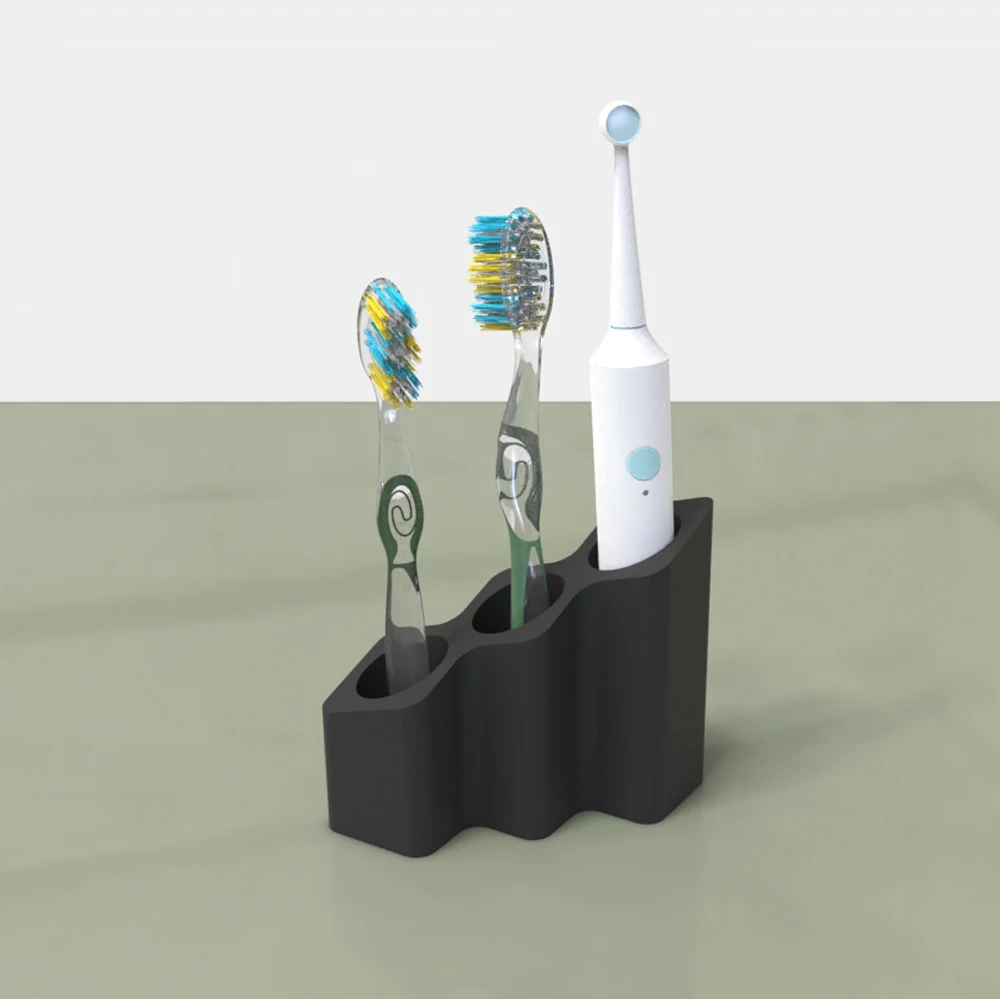 Concrete Pen Holder Silicone Mold Cement Candle Insert Mold Household