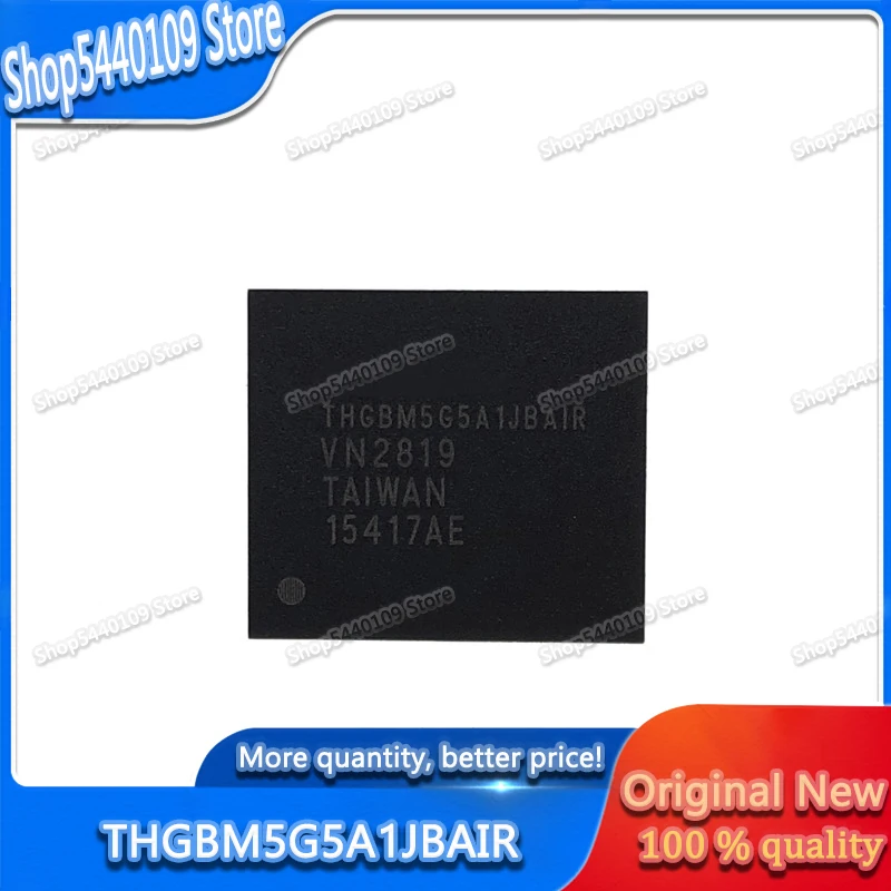 1PCS THGBM5G5A1JBAIR BGA 153 THGBM5G5A1J BGA153 THGBM5G5A1 THGBM5G5A ...