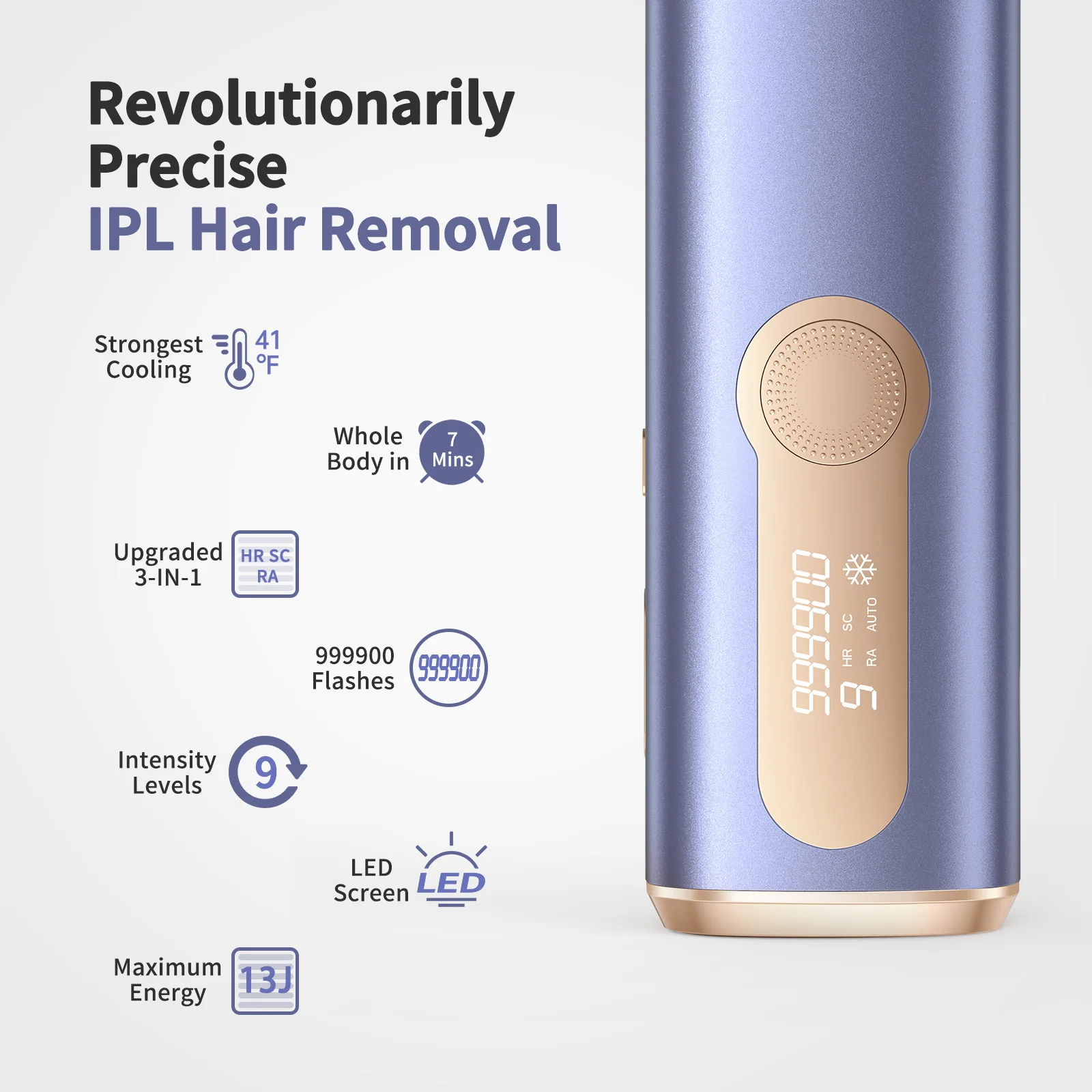 990000 Flash Laser Epilator IPL Hair Removal For Men and Women Body Bikini Facial  Permanant Painless IPL Hair Remover Machine 4