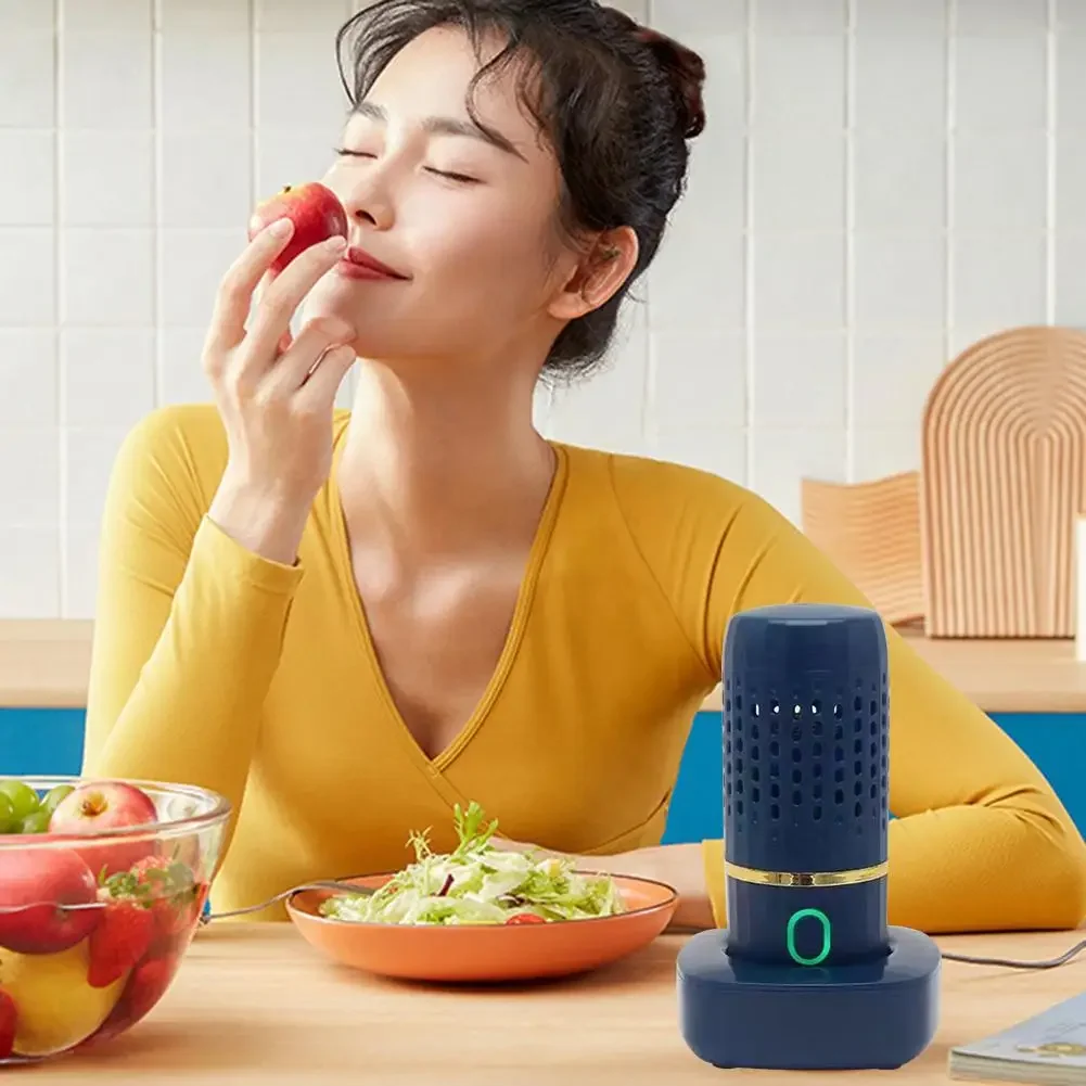 Fruit and Vegetable Cleaning Machine Rechargeable Fruit Veggie Cleaner Device  Washing Fruits Vegetables Rice Meat Tableware 6