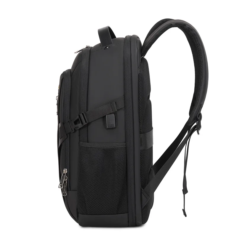 Waterproof Oxford cloth multi-functional men's backpack large-capacity business trip computer bag trendy lightweight backpack