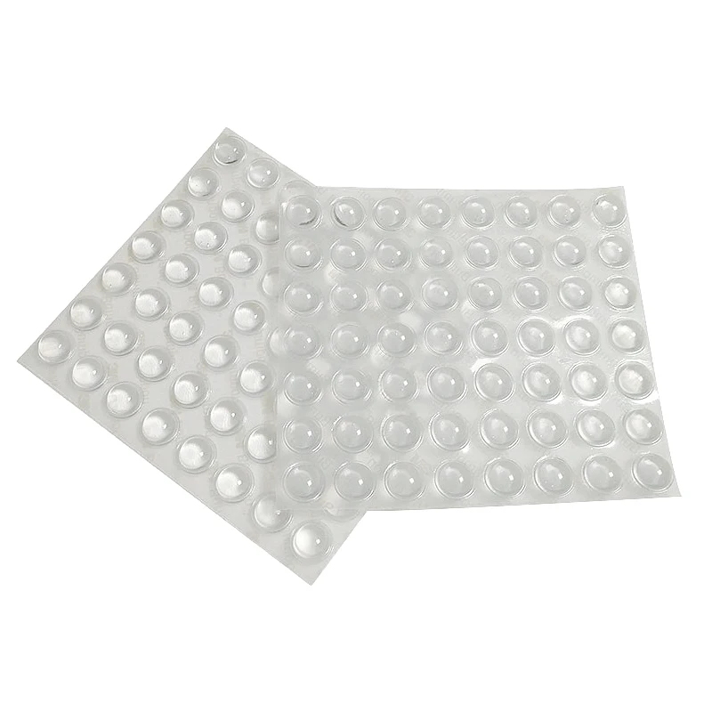 Bumper Adhesive Sj5303 Furniture Rubber Feet ,Transparent Color,Anti-Slip 11.2MM*5.2MM/PCS 56PCS/Board 2