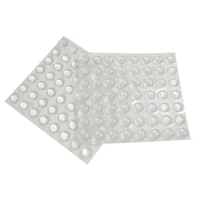 Bumper Adhesive Sj5303 Furniture Rubber Feet ,Transparent Color,Anti-Slip 11.2MM*5.2MM/PCS 56PCS/Board 2