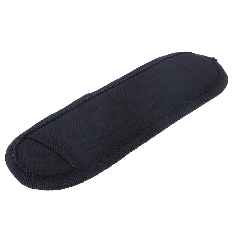 1PC Black Thickened 8MM Oxford Cloth Shoulder Strap Belt Cushion Pad Replacement For Travel Computer Bag Can Pass Through 50MM