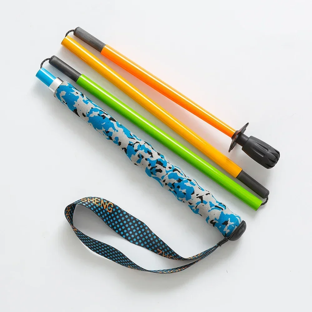 100% Full Carbon Hiking Poles Folding Ultra-light 5-Section Hiking Trekking Portable Travel Walking Sticks Climbing Hiking Acces